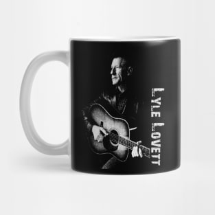 Lyle Lovett Retro Mug